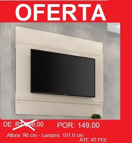 Painel para TV até 42 polegadas em oferta!