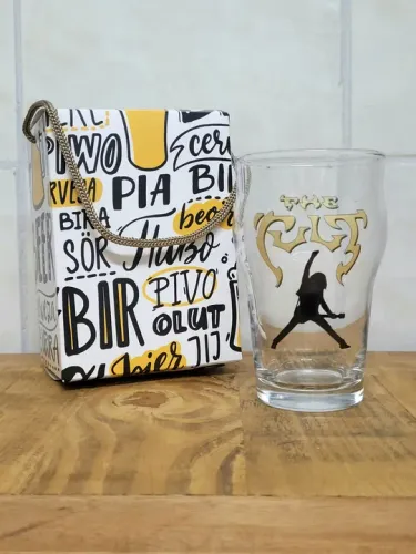 Kit Cerveja - Copo The Cult e Caixa Decorada