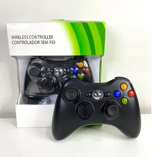 Controle Xbox 360 sem fio wireless