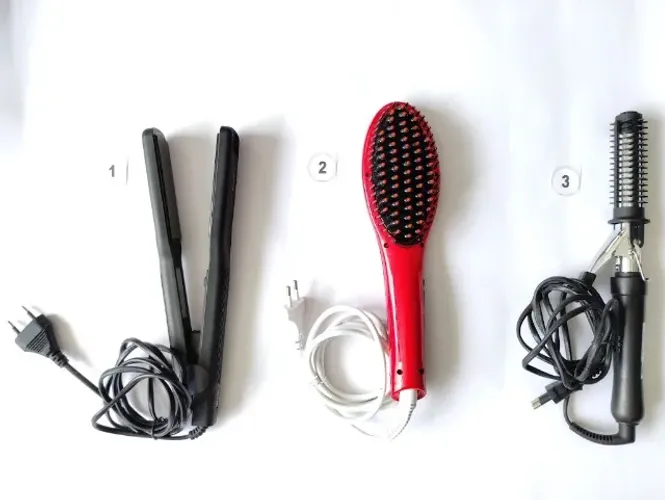 Kit: Prancha Escova Alisadora e Modeladora