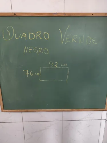 Quadro escolar 76 x 92 quadro verde quadro negro 