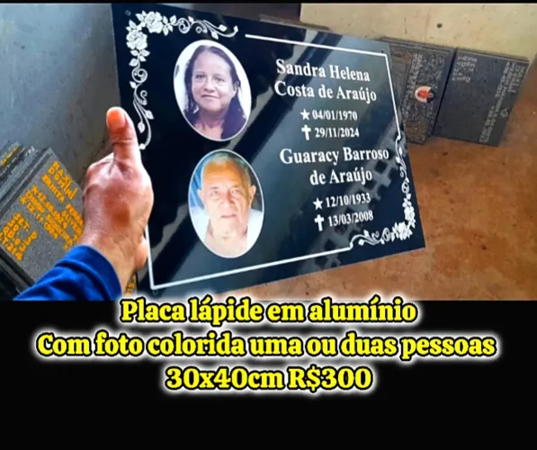 Placas Lápide