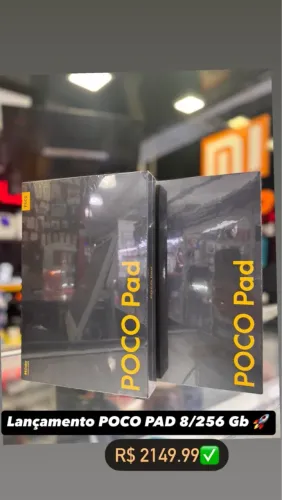 Lançamento POCO PAD 8/256 Gb