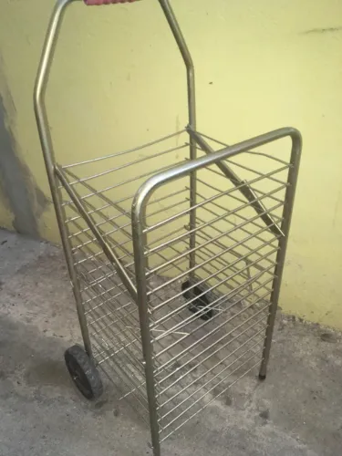 Carrinho de Feira Dobrável