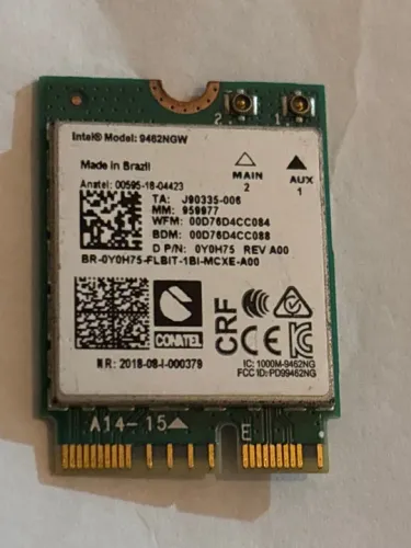 Placa de Rede Intel 9462NGW