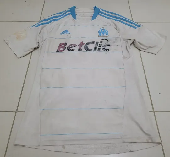 Camisa Original Futebol Olympique de Marseille França Adidas #16 Andrade Tita