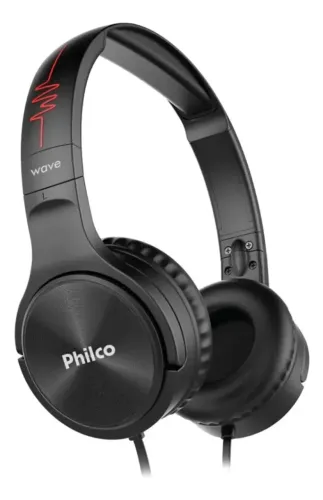 Fone de Ouvido Philco Headphone PFO02P - Preto