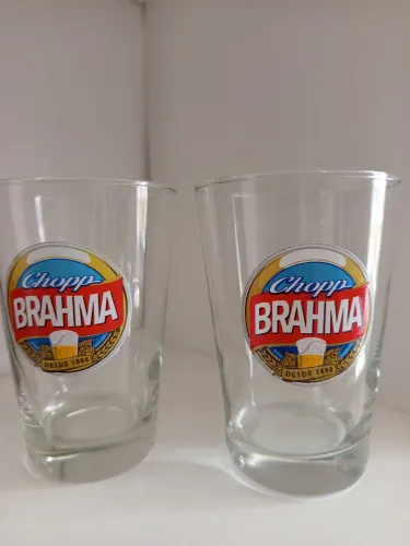 2 Copos de Cerveja Chopp Brahma