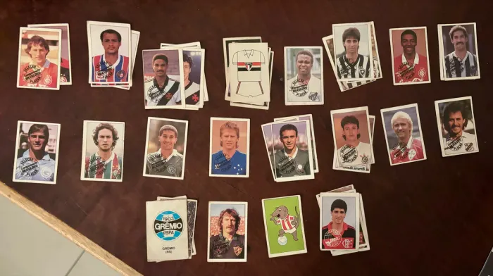 40 figurinhas Brasileirão 1989
