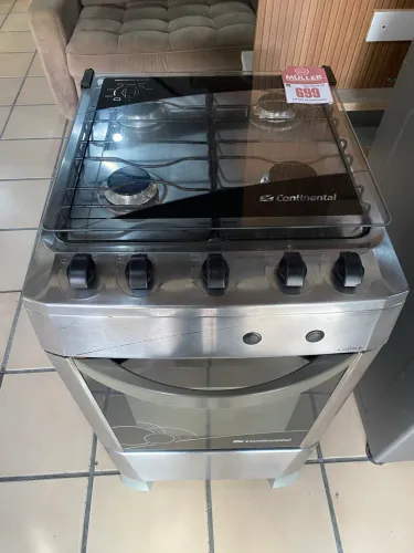 Fogão continental inox 