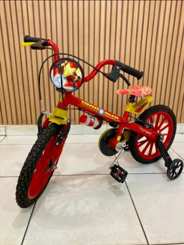 Bicicleta Aro 16 Homem de Ferro