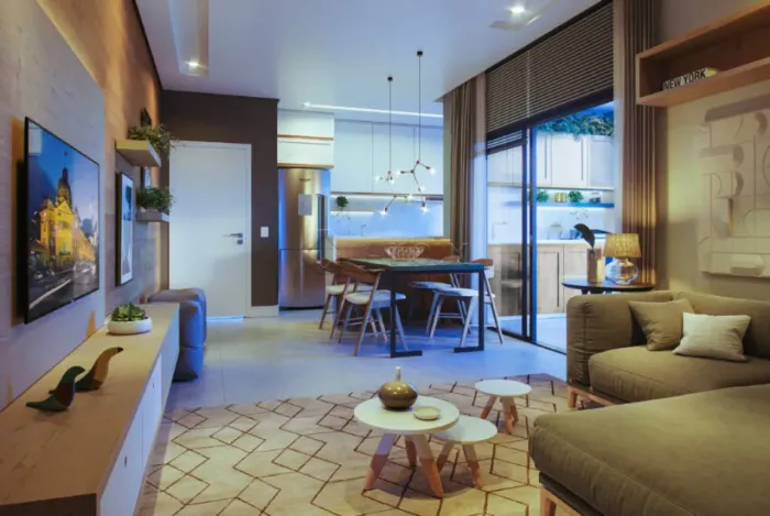 Apartamento para alugar no Condomínio One Home Residence em Americana/SP