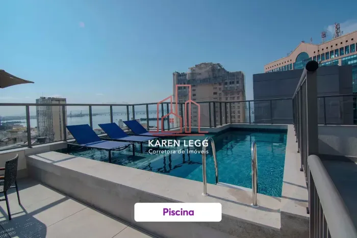 Studios Mobiliados Para Locação Em Condomínio Completo Com Piscina E Terraço