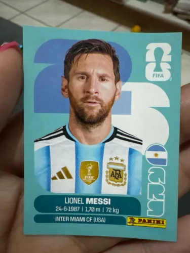 FIGURINHA MESSI COPA 2026