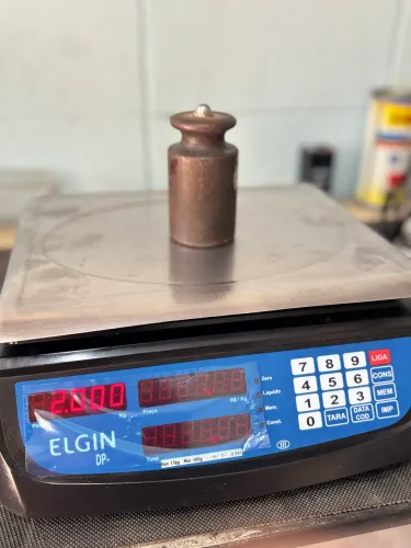 Balança elgin dp15 plus bateria