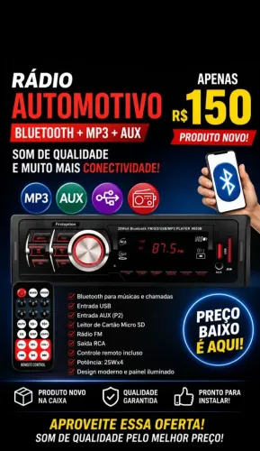 RÁDIO AUTOMOTIVO