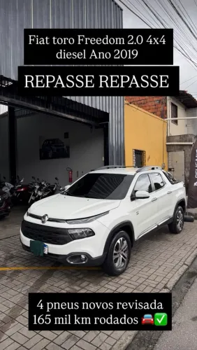 Fiat Toro Freedom 2.0 16V 4X4 Diesel Aut. 2019