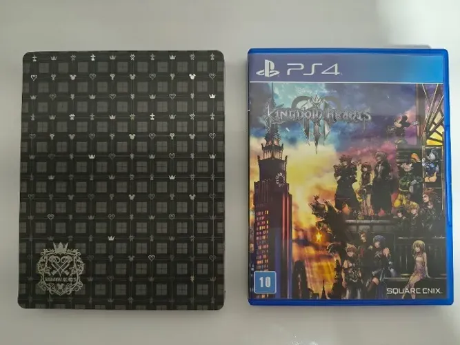 Kingdom Hearts 3 Edição com Steelbook PS4