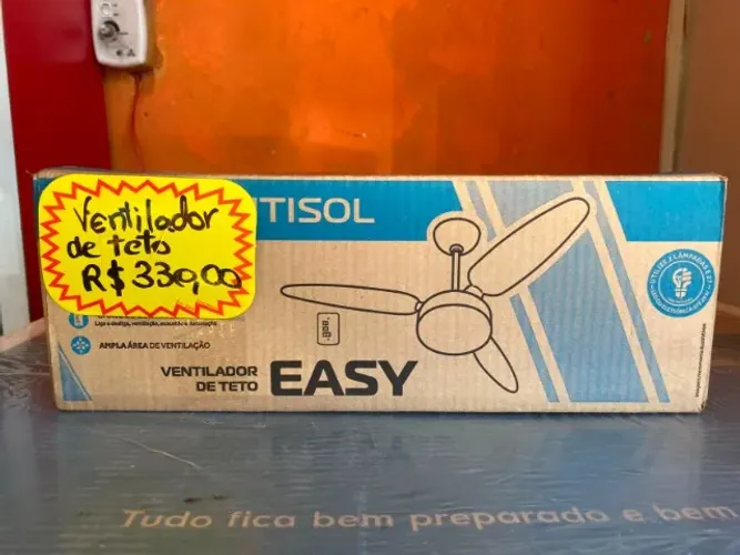 VENTILADOR DE TETO VALOR 330,00