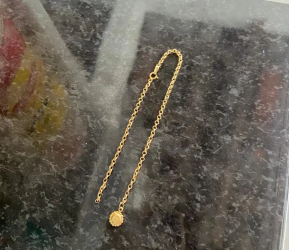 Vendo pulseira de ouro feminina