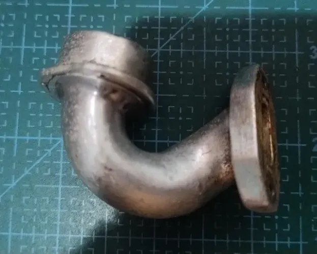 Coletor de escapamento 1/10 em aluminio