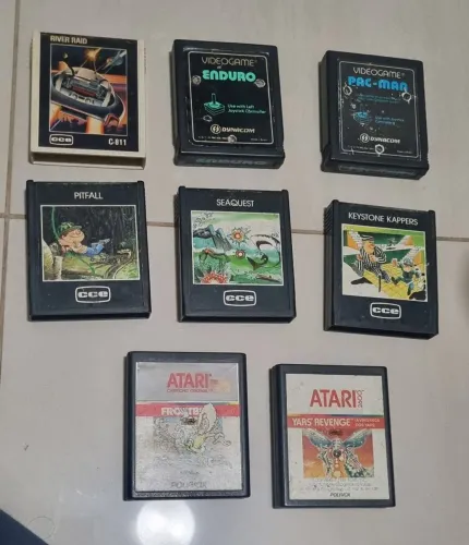 Lote Jogos Atari