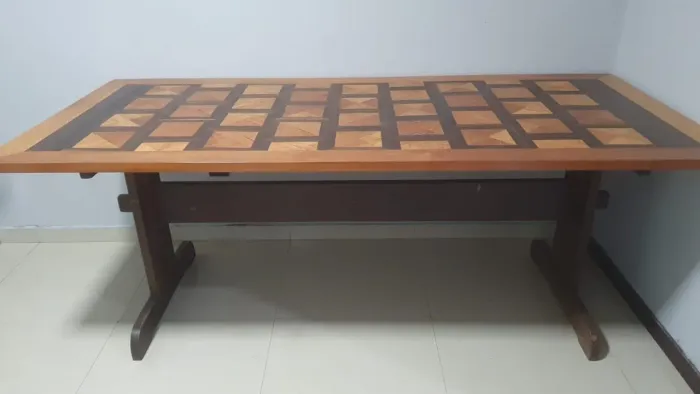 Mesa para área gourmet  (marchetaria)