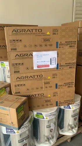 Ar condicionado Split Agratto 9.000 Btus Inverter