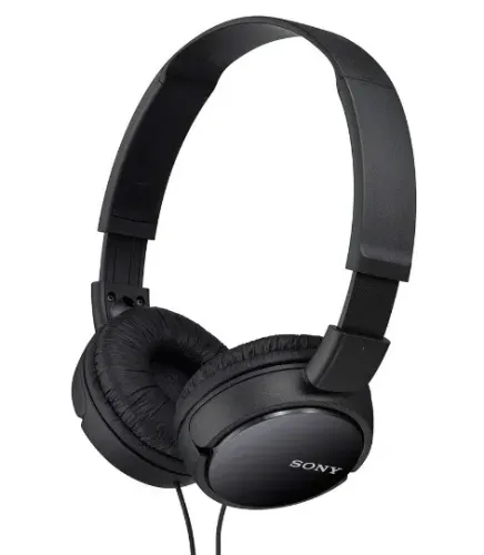Fone de ouvido on-ear Sony ZX Series MDR-ZX110 MDR-ZX110 preto