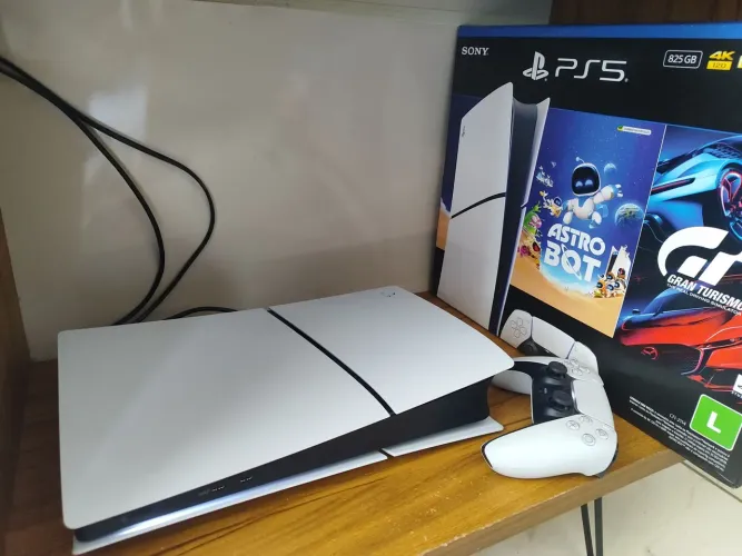 PS5 slim digital aceito cartão!
