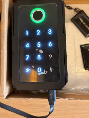 Cofre de Chaves Inteligente Digital K3 TTLock - Senha e RFID