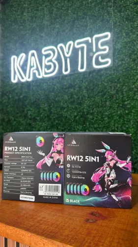 Kit 5 fans RGB Acegeek