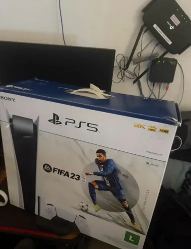 Ps5 com leitor 1tb sem marcas de uso