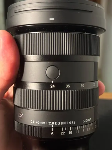 Lente Sigma Art 24-70mm F/2.8 DG DN II para Sony E-Mount