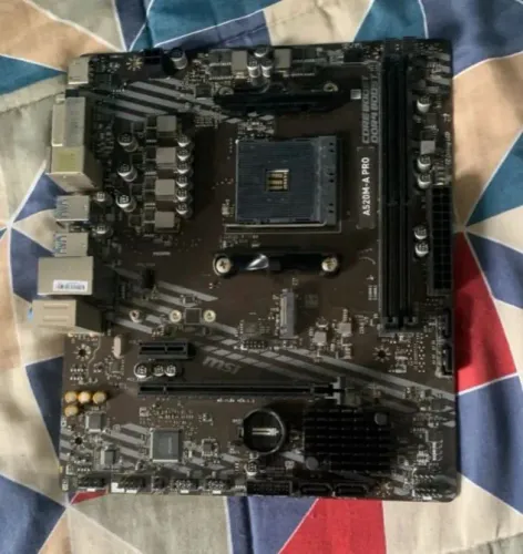 PLACA MÃE MSI A520 PRO