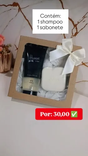 Kit masculino para presentear 