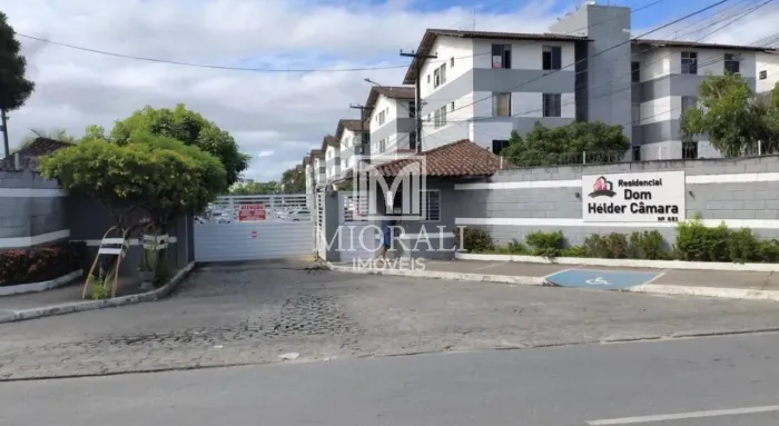 BD - Apartamento 2 quartos nascente no Residencial Dom Hélder Câmara em Petrópolis aceita