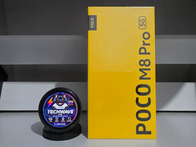 Xiaomi POCO M8 Pro 5G 512GB | 12GB RAM | Tela AMOLED 120Hz | Bateria 6500mAh | Original