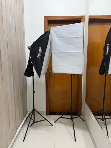 Kit iluminação Led Studio Light Softbox Fotografia