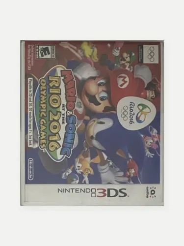 Jogo Mario & Sonic at the Rio 2016 Olympic Games - Nintendo 3DS - com caixa
