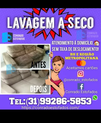 Limpez de sofá estofados colchão 