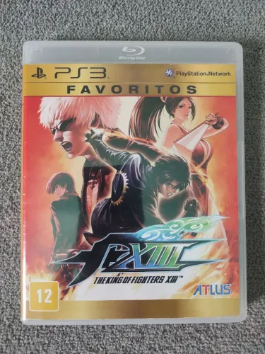 The King Of Fighters XIII PS3 - Edição Favoritos - Jogo King Of Fighters 13 PlayStation 3