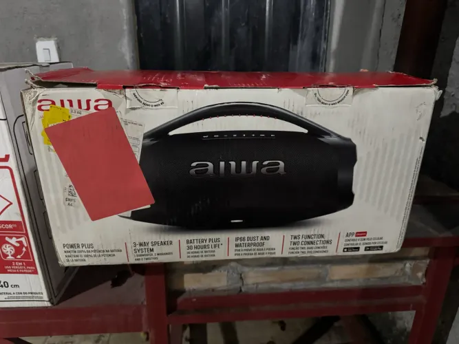Caixa Aiwa bombox