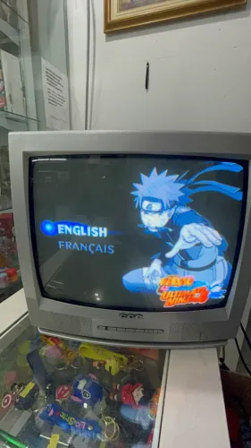 Tv cce 14 crt tubo retrô gamer controle remoto paralelo