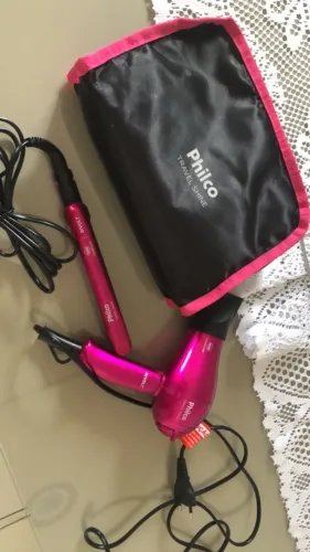 Kit prancha e escova pra viagem
