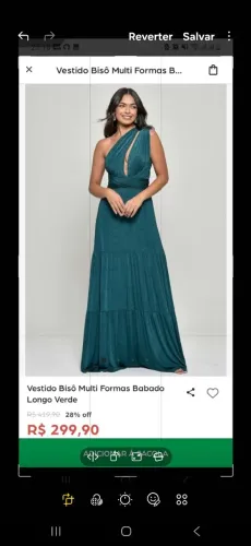 VESTIDO SOCIAL 