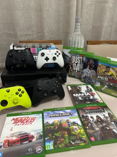 XBOX ONE NOVO 8 jogos Manete series x