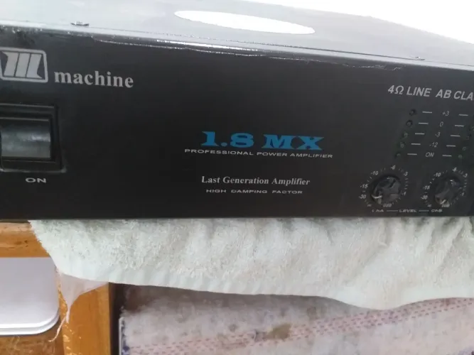 Potencia Amplificador Machine 1.8