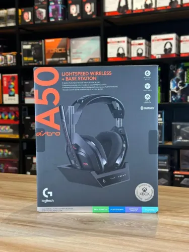 (LOJA FÍSICA) Headset Gamer Astro Gaming A50 X, Preto, Sem fio