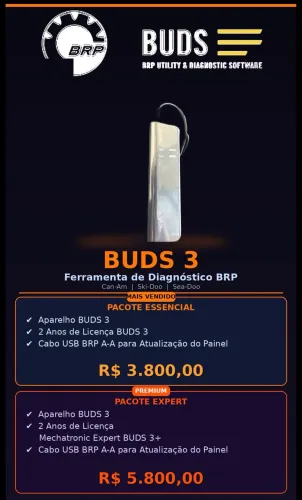 Diagnóstico scanner Brp Buds3